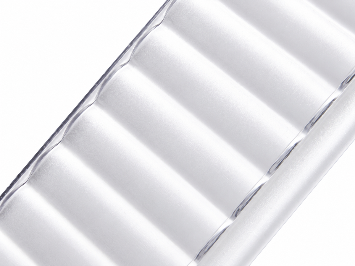 28-Piece Clear Polystyrene Drawer Organizer Tray Set with Wavy Bases - view 2