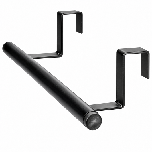 2-Piece Adjustable Cabinet Door Basket Organizer Set with Towel Bars - view 2