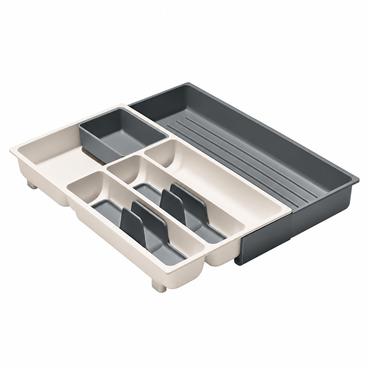 Expandable Utensil Drawer Organizer with Removable Caddies - view 2